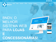 Tablet Screenshot of bndv.com.br